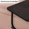 thumbnail image 5 of Black Black Bed Table With Sturdy Metal Stand For Working & Dining In Bed Portable Lap Desk With Large Surface, 5 of 6
