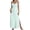 Green B, variant on CHGBMOK Women Dresses Trendy Polka Dots Casual Long Dress Deep V Neck Sleeveless Spaghetti Strap Night Dress Side Slit Boho Dress Spring Summer