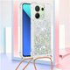 thumbnail image 2 of Funda FOXDOCK para Xiaomi Redmi Note 13 4G con Cuerda Ajustable, Brillo Líquido, Protección Antigolpes y Lente – Ideal para Regalo, 2 of 6