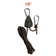thumbnail image 2 of 1/8Plastic Dipped S Hook Lanyard Binding Rope Pulley Pull Rope Tent Lifting Rope B:1/8 4mm 5M, 2 of 9