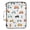 Cartoon Cars and Tree, variant on Haosy Accordion File Organizer Zipper Binder 500 Sheet 6-Tab Expanding File Folder Multi-Pocket 1.2 Inch 3 Ring Cartoon Cars and Tree
