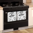thumbnail image 2 of 2 Pcs Funny Kitchen Towels,Black and White Mermaid Microfiber Dish Towels,Kitchen Tea Towels,Kitchen Towel Set (18" X 26"), 2 of 3