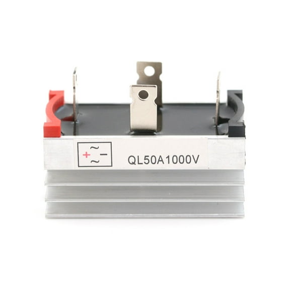 Aluminum Heatsink Base Single Phase Bridge Rectifier Diode 50A 1000V C HfC RMSWA