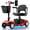 Red, variant on Foldable Mobility Scooter for Adults Elderly– 4-Wheel Portable Motorized Scooter with 300 lbs Capacity, Detachable Battery,Including Charger