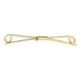thumbnail image 3 of freneci Mens Tie Collar Bar Formal Jewelry Accessory Lapel Stick Metal Collar Holder Gold, 3 of 8
