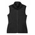 thumbnail image 6 of SAYFUT Women's Classic-Fit Sleeveless Polar Soft Fleece Vest, Outerwear Winter Vest For Women Zip up Pockets, up to 2XL Black/Beige, 6 of 6