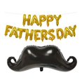 thumbnail image 1 of Juego de decoraciones para el Día del Padre: globos de aluminio, globos con letras, globos con forma de barba, decoraciones para fiestas en casa., 1 of 5