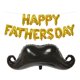 thumbnail image 1 of Juego de decoraciones para el Día del Padre: globos de aluminio, globos con letras, globos con forma de barba, decoraciones para fiestas en casa., 1 of 5