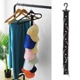 thumbnail image 3 of CSChome Baseball Hat Organizer Baseball Hat Hanger Organizer with 8 Non-Slip Clips Rotatable Closet Door Back Wall Hook, 3 of 5