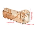 thumbnail image 4 of Matsuzay Trampa para ratones reutilizable de plástico, jaula para ratas sin matar, trampa para ratones inteligente para atrapar ratones, trampas Jardín y Patio No.03 Matsuzay HA006658-03B, 4 of 6