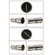 thumbnail image 3 of Silenciador de , silenciador de de 1,5 pulgadas, acero inoxidable para resonador de tubo de cola para motocicletas, scooters, salida de 60 mm shamjiam Silenciadores de escape, 3 of 8