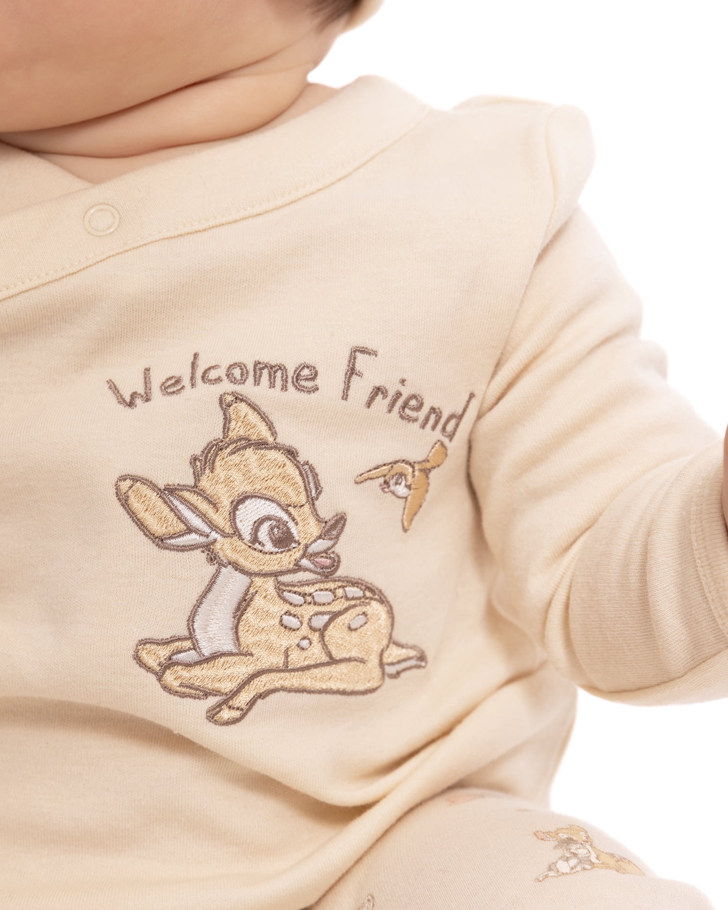 Disney Baby Wishes + Dreams Classics Bambi Take Me Home Set, 3-Piece, Sizes Preemie 6/9M
