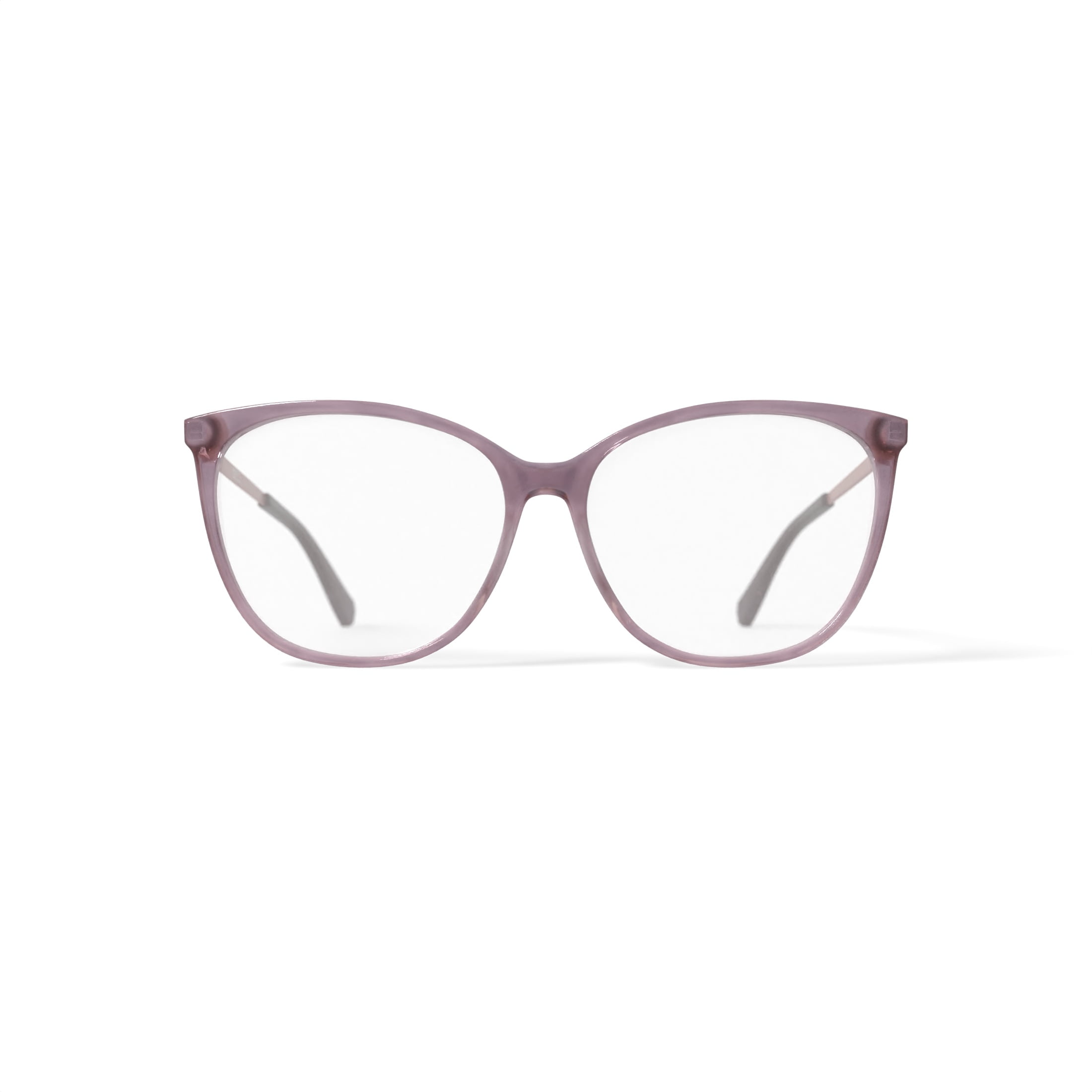 Flower Women's Rose Prescription Eyeglasses with Case, Nude