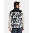 thumbnail image 3 of Ozark Trail Men's and Big Men's Mix Media Fleece Vest, Sizes S-3XL, 3 of 6