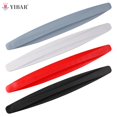 thumbnail image 1 of 2Pcs Universal Anti-Collision Protector Rubber Auto Front And Rear Corner Bumper Cover Guard Lip Strip Sticker Car Door Productsblack He Qiyong unisex, 1 of 1