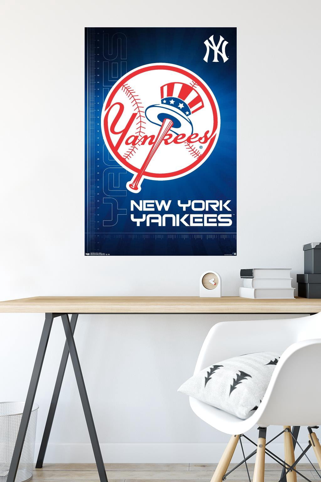 MLB New York Yankees - Logo 16 Wall Poster, 22.375" x 34"