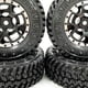 thumbnail image 4 of Vogacara RCGOFOLLOW-llantas para coche teledirigido, pieza de coche resistente al desgaste, llantas para 1/24 FMS FCX24 Crawler RC, pieza de Kits de construcción modelo Negro, 4 of 6