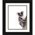 thumbnail image 1 of Shefranov, Olga 12x14 Black Ornate Wood Framed with Double Matting Museum Art Print Titled - Koala, 1 of 4