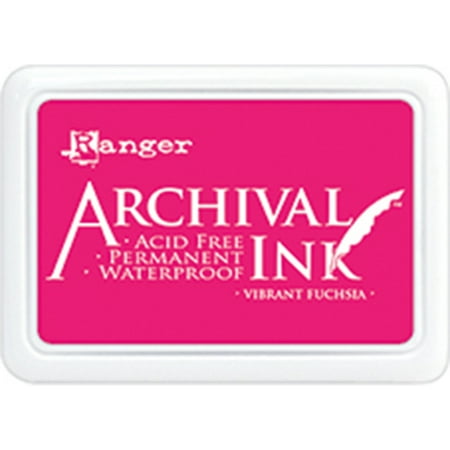 UPC: 0789541052524 | Ranger Archival Ink Pad #0-Vibrant Fuchsia