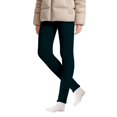 thumbnail image 2 of Leggings for Girls Fleece Lined Thermal Slim Stretchy Soft Warm Pants Tights Kids Winter Bottoms, 2 of 7