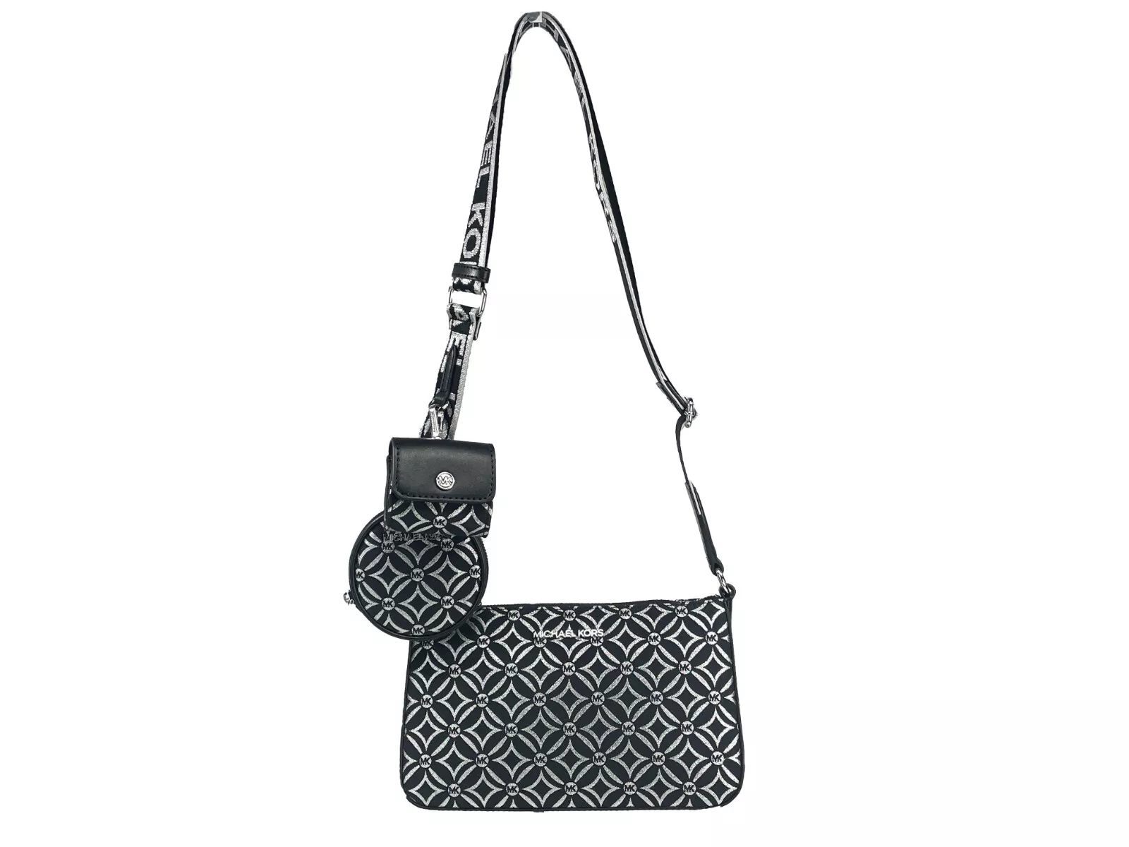 Michael Kors Sheila Medium Logo Satchel – Signature Brown