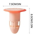 thumbnail image 3 of Rubber Anti-Odor Floor Shower Drain Deodorizer Backflow Preventer Anti-Clogging Core Quick Drainage for Bathroom Kitchen Laundry 1.4-3in Universal Pipe Easy Install Gray, 3 of 3
