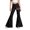 Black, variant on Xijirk Playful Girls Pants with Moon Print Design for Everyday Comfort and Playful Style, Kids Pants,9-10 Years