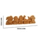 thumbnail image 2 of De San Valentín Animal Familia Figura Colección Paisaje Ornamento Decoraciones Para El Hogar Regalos Noticed HA041904-02, 2 of 6