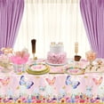 thumbnail image 4 of Hegbolke Butterfly Party Supply Set for Serves 20 Guests, Pink and Purple, 166 Pieces, 4 of 8