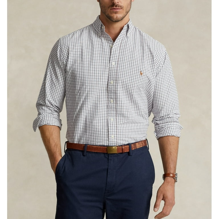 POLO RALPH LAUREN Men's Big Tall Long Sleeve Classic Oxford