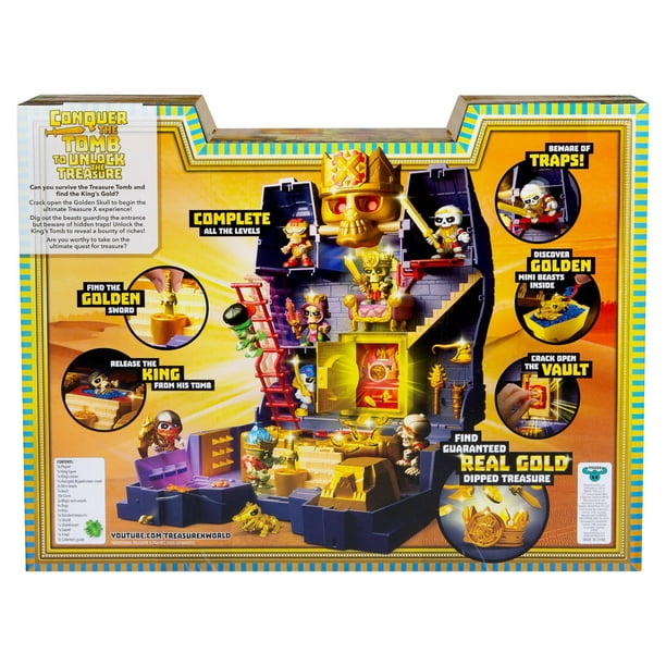 Treasure X King's Gold, Treasure Tomb 34-Piece Playset - Walmart
