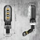 thumbnail image 5 of Intermitente para Bicicleta Eléctrica Ebike V04, 12 V, Resistente Al Agua, con Cable LED Intermitente, Kit de Conversión para Bicicleta Eléctrica, 5 of 5