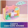 thumbnail image 2 of Gabby's Dollhouse: the Movie, Cakey's Sprinkle Cake-tastic Kitchen, Figure, Accessories & Surprise Toy, 2 of 9