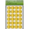 thumbnail image 6 of Royal Green Gold Dots Round Stickers in Metallic Finish 25mm - 1200 Pack, 6 of 9