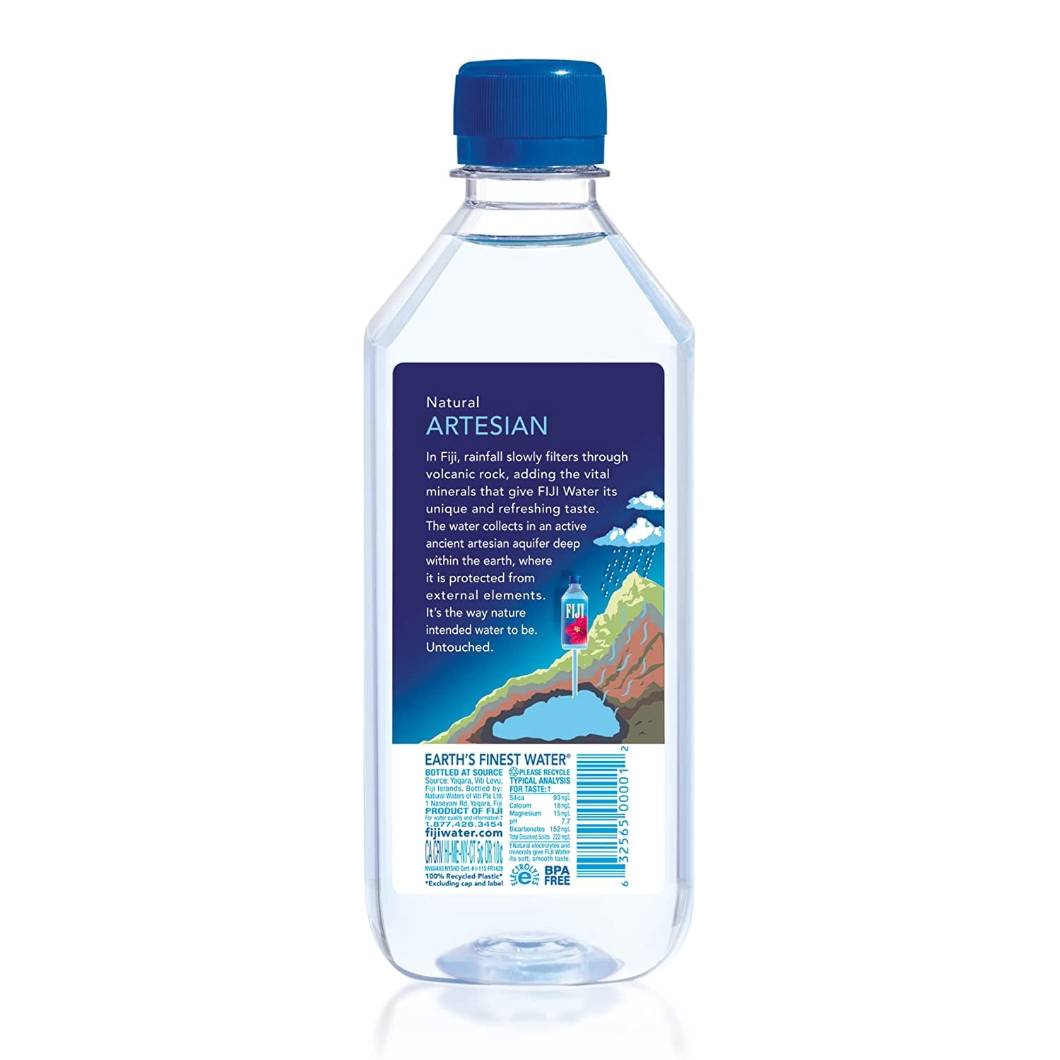 FIJI Natural Artesian Water 16.9 fl. oz., 24 pk.