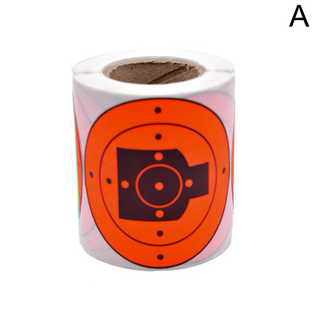 200x Splatter Targets Shooting Reactive Target Sticker Self Adhesive Roll~ H5D7