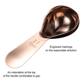 thumbnail image 3 of Cuchara para café Cucharas para café de acero inoxidable Cucharas medidoras de mango corto Cucharas medidoras para café Té Azúcar, 3 of 5