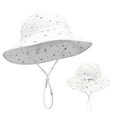 thumbnail image 1 of Sunhat with Neck Flap Quick Dry Foldable Upf 50+ Uv Protection Infant Bucket Hat Infant Hats Boys Girls Fashion, 1 of 4