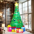 thumbnail image 5 of Presence 6FT Christmas Inflatble Christmas Tree blow Up Christmas Tree Outdoor Christmas Inflatable Includes Built-in LED Light for Backyard Garden Lawn Patio Outdoor,Christmas Inflatable Decoration, 5 of 7