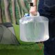 thumbnail image 4 of 2 Pack 5L Collapsible Container Foldable Water Jug Portable Camping Water Storage Carrier Jug for Outdoors Hiking Backpack & Emergency, Food Safe Blue, 4 of 5