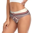 thumbnail image 2 of Fotbe Fashion Tatreez Calzones Estampados para Mujer – Ropa Interior de Algodón, Cómoda, Suave y Elástica-XX-Large, 2 of 6