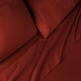 thumbnail image 4 of Superior 400 Thread Count Egyptian Cotton Sheet Set Of 4 Pieces, Burgundy, Queen, 4 of 8