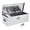 Silver, variant on Aluminum Underbody Truck Tool Box, Lockable Waterproof Diamond Plate Storage Chest with Handles, for Pickup Bed, RV, Trailer - 10x13x30 in