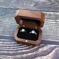 thumbnail image 4 of Caja de almacenamiento de anillo de boda YONGSHENG Madera Rústica, 4 of 5