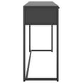 thumbnail image 2 of vidaXL Table Console Anthracite 106x35x75 cm Acier, 2 of 5