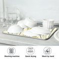 thumbnail image 7 of Yayeee Dish Drying Mat for Kitchen Counter 18"x24" Microfiber Absorbent Pad, Beige Floral Pattern, 7 of 7