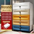 thumbnail image 2 of golytefs Drawers Chests W/ Wheels Modern Nightstand End Table Side Table(giorgio Morandi), 2 of 9