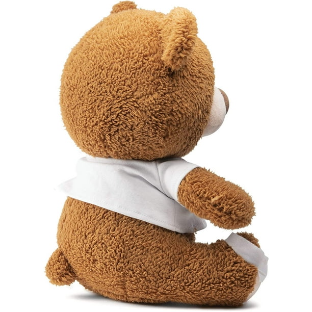 PREXTEX 12 Inch Get Well Soon Plush Bear Soft Stuffed Teddy Bear Get Well Soon Gifts for Kids Stuffed Animals Get Well Soon Stuffed Toy Get