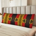 thumbnail image 5 of Body Pillow Cover Germany Flag Long Pillow Case Protector With Zipper Decorative Soft Large Pillow Cases Covers 20"X54", 5 of 6