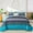 Blue Purple, variant on Boho Quilt Queen Size Purple Blue Bohemian Lightweight Microfiber Bed Decor Bedspread for All Season 96"x90"